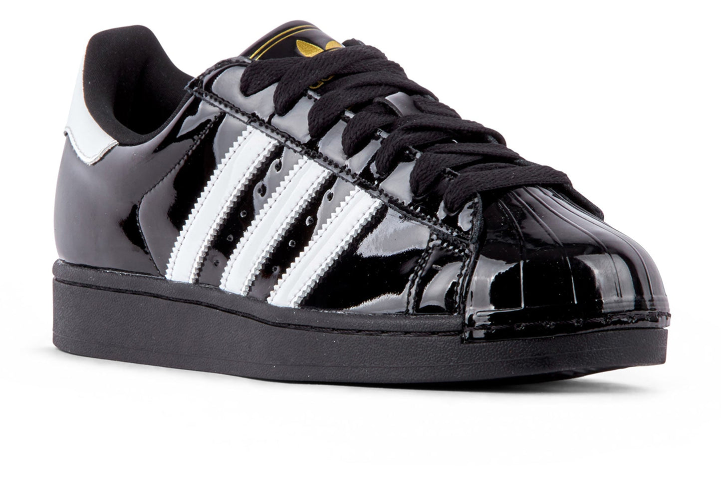 Adidas Superstar 2 W - Core Black/FTW White/Gold Metallic