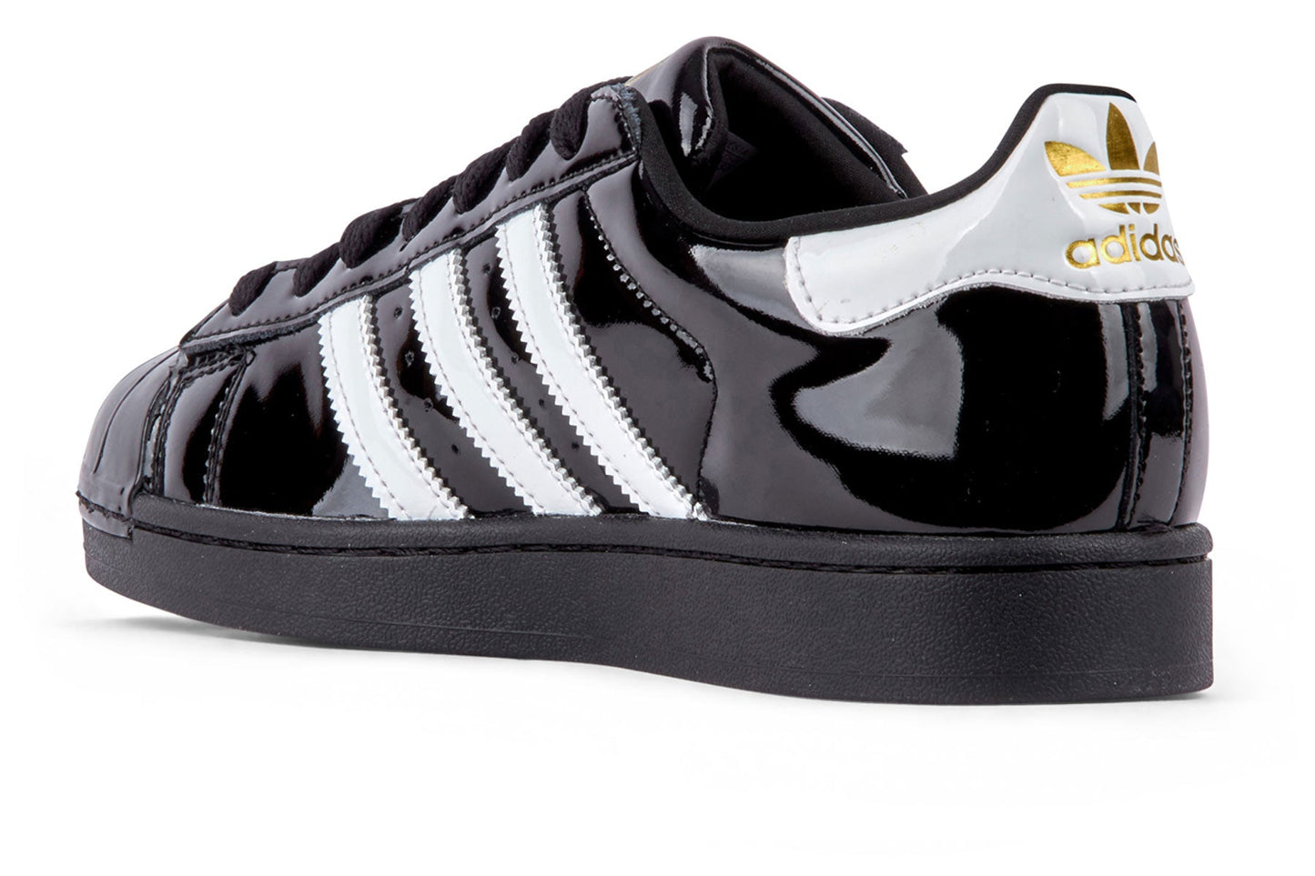 Adidas Superstar 2 W - Core Black/FTW White/Gold Metallic