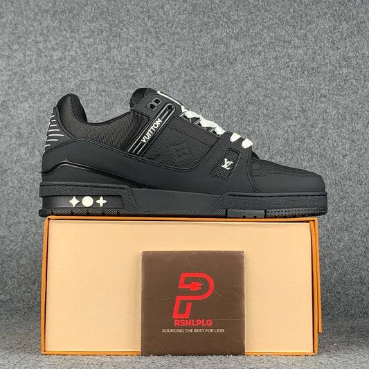 LV Trainer 'Embossed Monogram Black'