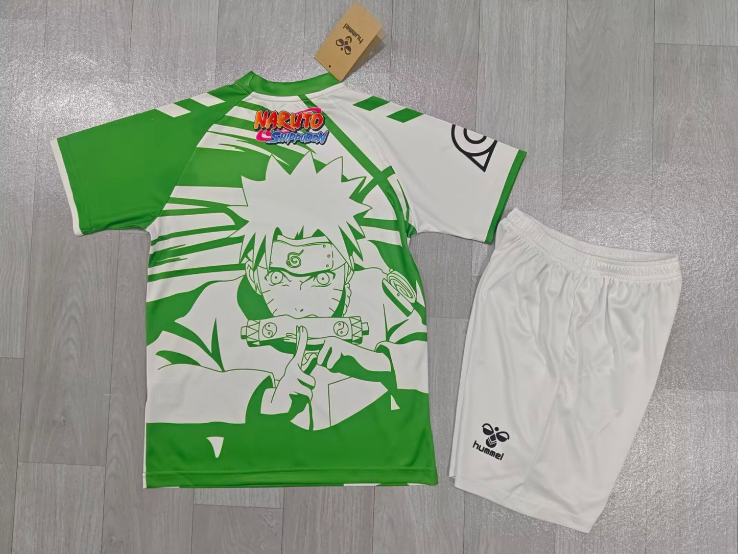 KIDS Real Betis x Naruto Uzumaki Special Edition Kit (Jersey & Shorts Set)