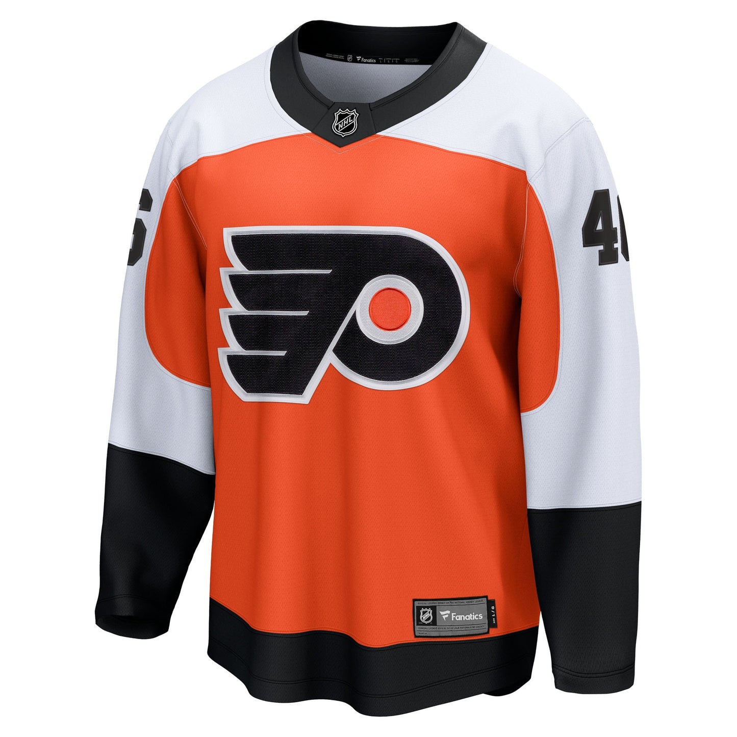 Trevor Zegras Philadelphia Flyers Fanatics Home Breakaway Jersey - Orange