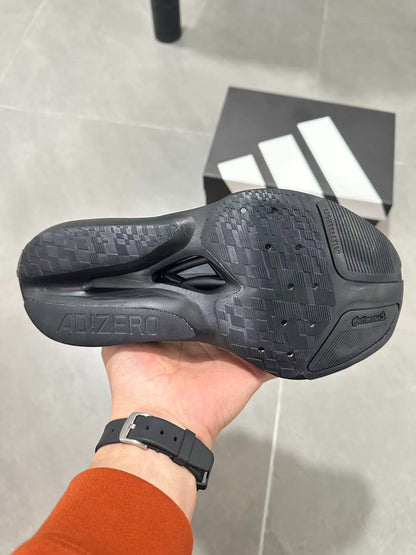 Adidas ADIZERO EVO SL Core Black / Cloud White colorway