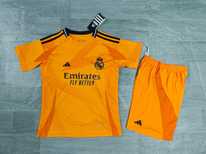 KIDS adidas Real Madrid 24/25 Away Kids' Football Kit (Jersey + Shorts Set)