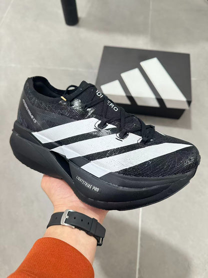 Adidas ADIZERO EVO SL Core Black / Cloud White colorway
