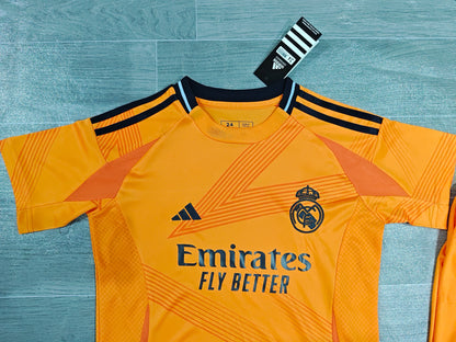 KIDS adidas Real Madrid 24/25 Away Kids' Football Kit (Jersey + Shorts Set)
