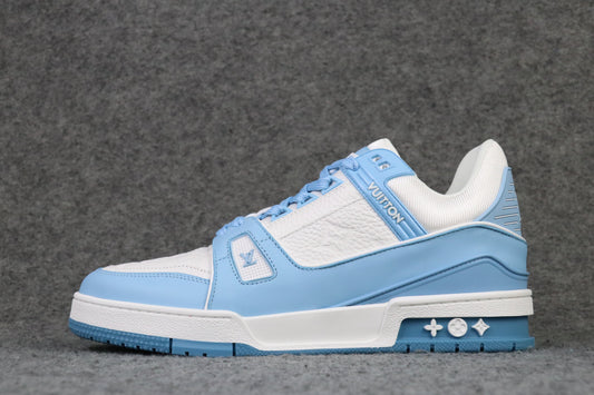 LV Trainer Low 'White Sky Blue'
