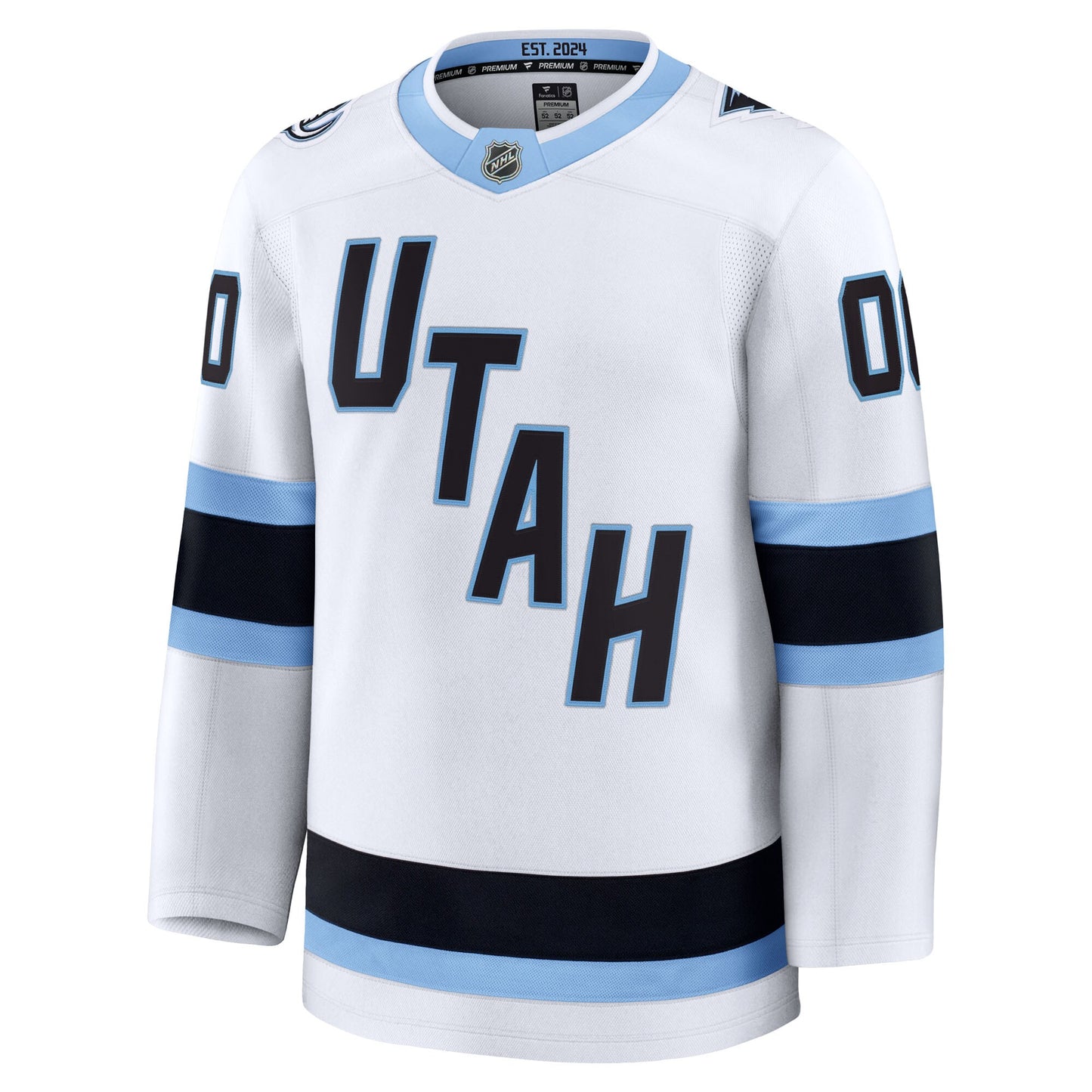 Utah Mammoth Fanatics Away Premium Custom Jersey - White