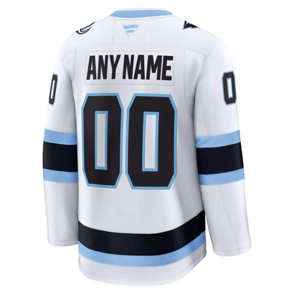 Utah Mammoth Fanatics Away Premium Custom Jersey - White