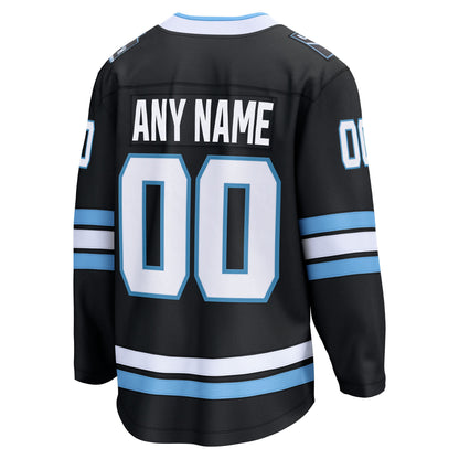 Utah Mammoth Fanatics Home Breakaway Custom Jersey - Black