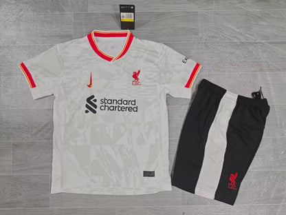 KIDS Liverpool FC Away Kit (Jersey & Shorts Set)