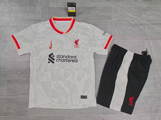 KIDS Liverpool FC Away Kit (Jersey & Shorts Set)