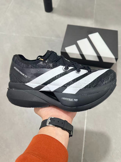 Adidas Adizero Prime X3 Strung Shoes Black|White