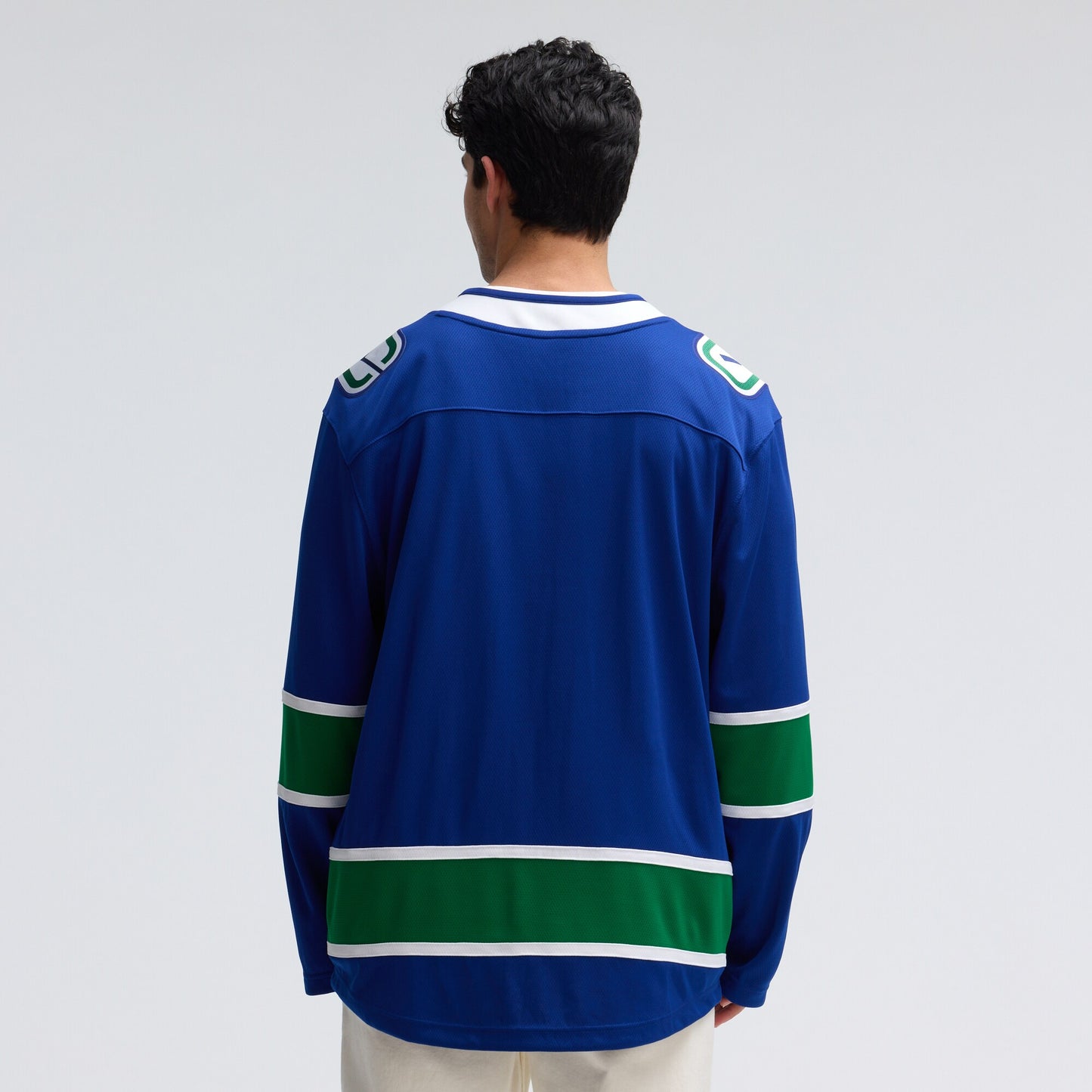 Vancouver Canucks Fanatics Home Team Breakaway Jersey - Blue