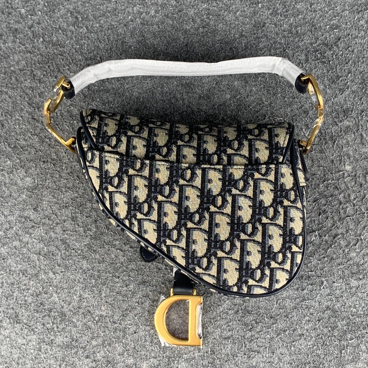 Dior Mini Saddle Bag Oblique Jacquard'