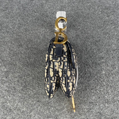 Dior Mini Saddle Bag Oblique Jacquard'