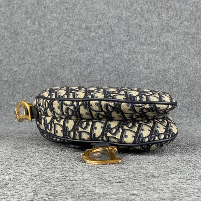 Dior Mini Saddle Bag Oblique Jacquard'