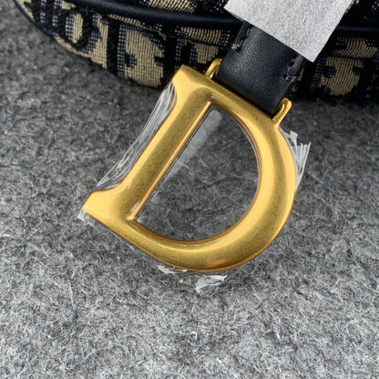 Dior Mini Saddle Bag Oblique Jacquard'