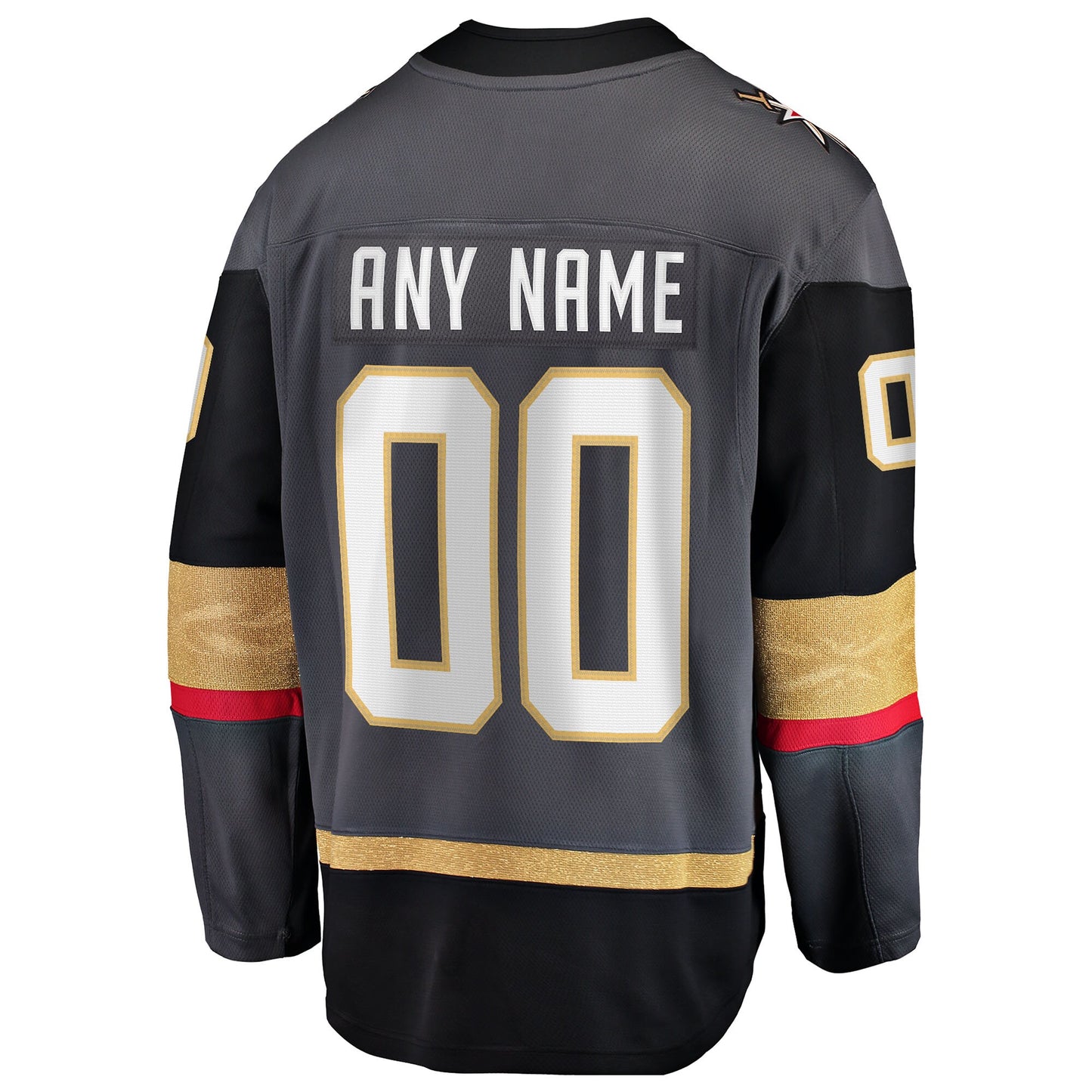 Vegas Golden Knights Fanatics Alternate Breakaway Custom Jersey - Gray