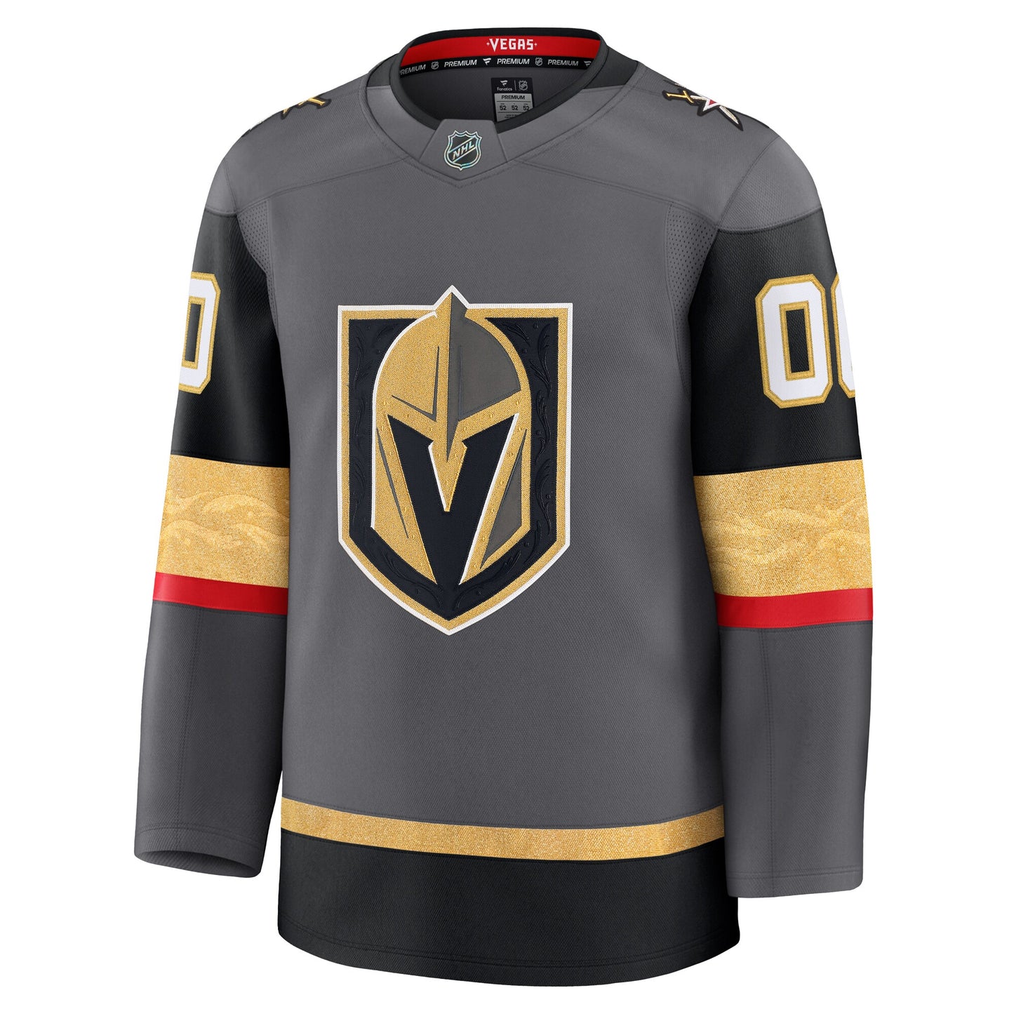 Vegas Golden Knights Fanatics Alternate Premium Custom Jersey - Gray