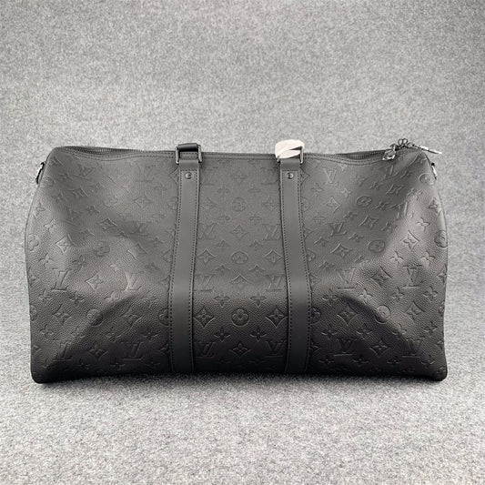 LV KEEPALL BANDOULIERE  GRAPHITE 50 BLACk