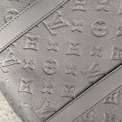 LV KEEPALL BANDOULIERE  GRAPHITE 50 BLACk