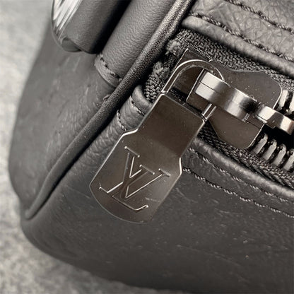 LV KEEPALL BANDOULIERE  GRAPHITE 50 BLACk