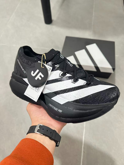 Adidas ADIZERO EVO SL Core Black / Cloud White colorway
