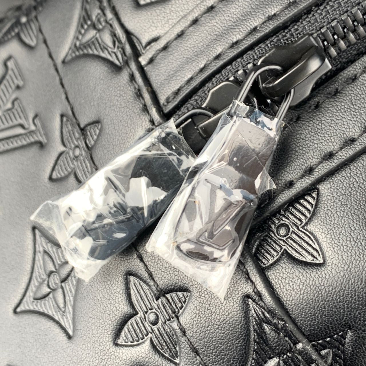 LV Black Backpack