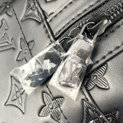 LV Black Backpack