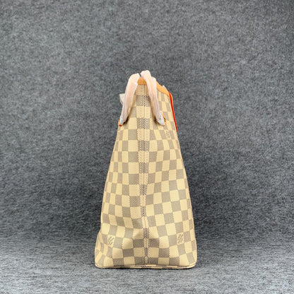 NEVERFULL DAMIER AZUR MM ROSE BALLERINE LINING