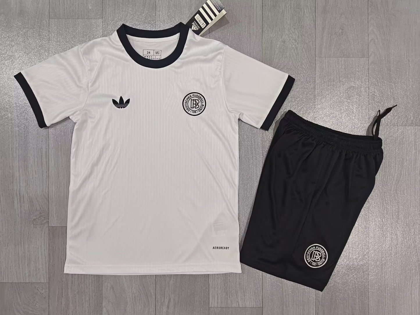 KIDS Germany National Team 125th Anniversary Retro Kit (Jersey & Shorts Set)