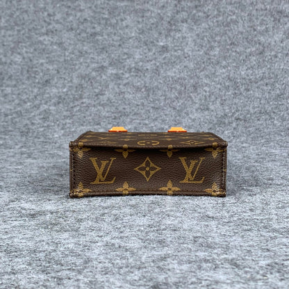 LV PETIT SAC PLAT  BROWN