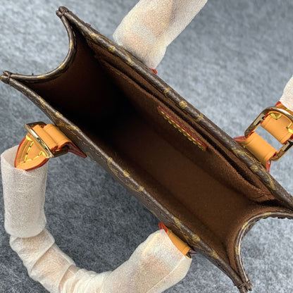 LV PETIT SAC PLAT  BROWN