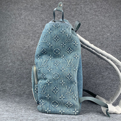 LV BACKPACK DENIM JACQUARD 'BLUE'