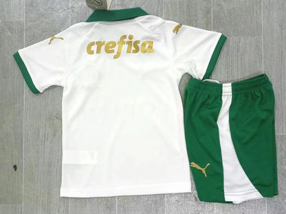 KIDS SE Palmeiras 2024/25 Away Football Kit Set (Jersey + Shorts)