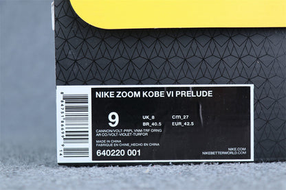 Nike Zoom Kobe 6 'Prelude'
