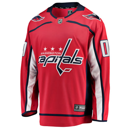 Washington Capitals Fanatics Home Breakaway Custom Jersey - Red