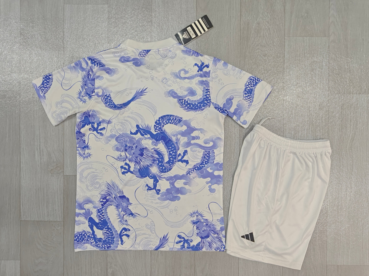 KIDS Real Madrid Blue Dragon Special Edition Kit (Jersey & Shorts Set)