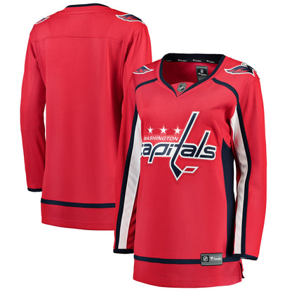 Washington Capitals Fanatics Women's Home Breakaway Jersey - Red
