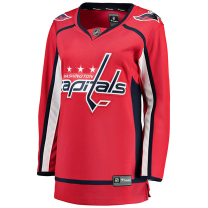 Washington Capitals Fanatics Women's Home Breakaway Jersey - Red
