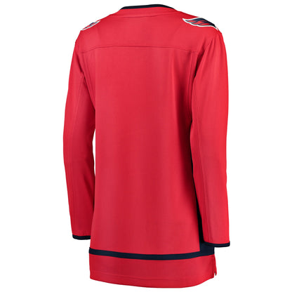 Washington Capitals Fanatics Women's Home Breakaway Jersey - Red