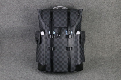 LV CHRISTOPHER DAMIER GRAPHITE PM 'Grey/BLACK'