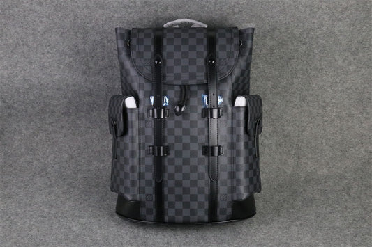 LV CHRISTOPHER DAMIER GRAPHITE PM 'Grey/BLACK'