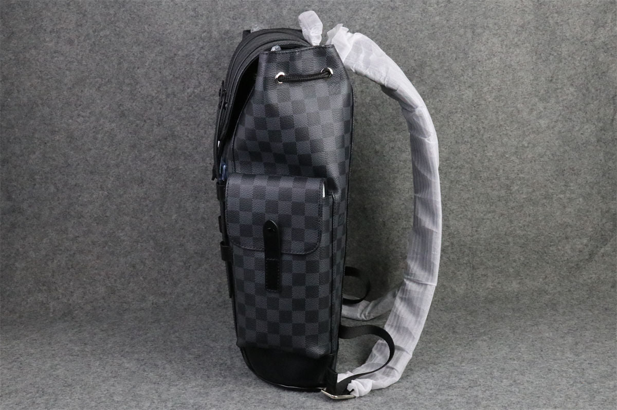 LV CHRISTOPHER DAMIER GRAPHITE PM 'Grey/BLACK'