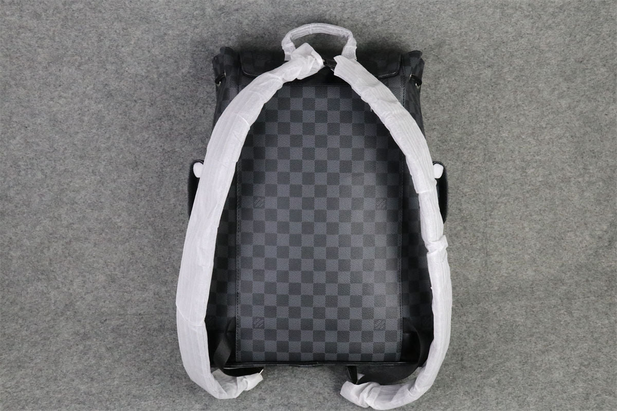 LV CHRISTOPHER DAMIER GRAPHITE PM 'Grey/BLACK'