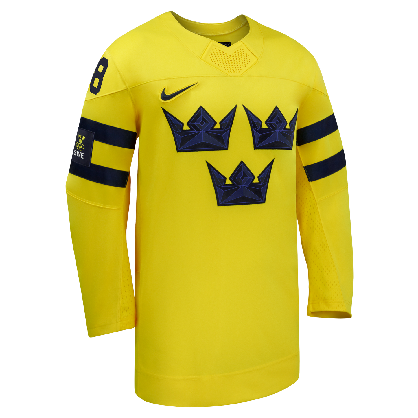 William Nylander Sweden Hockey Nike 2026 Away Replica Jersey - Yellow