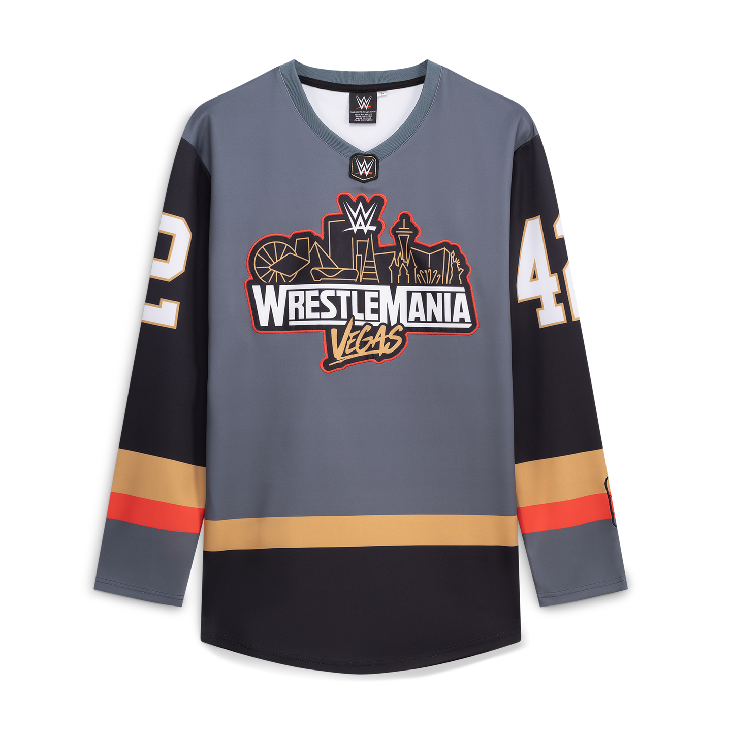 WrestleMania 42 Fashion Hockey Jersey - Gray