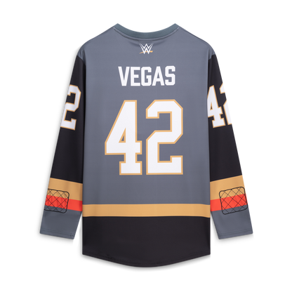 WrestleMania 42 Fashion Hockey Jersey - Gray