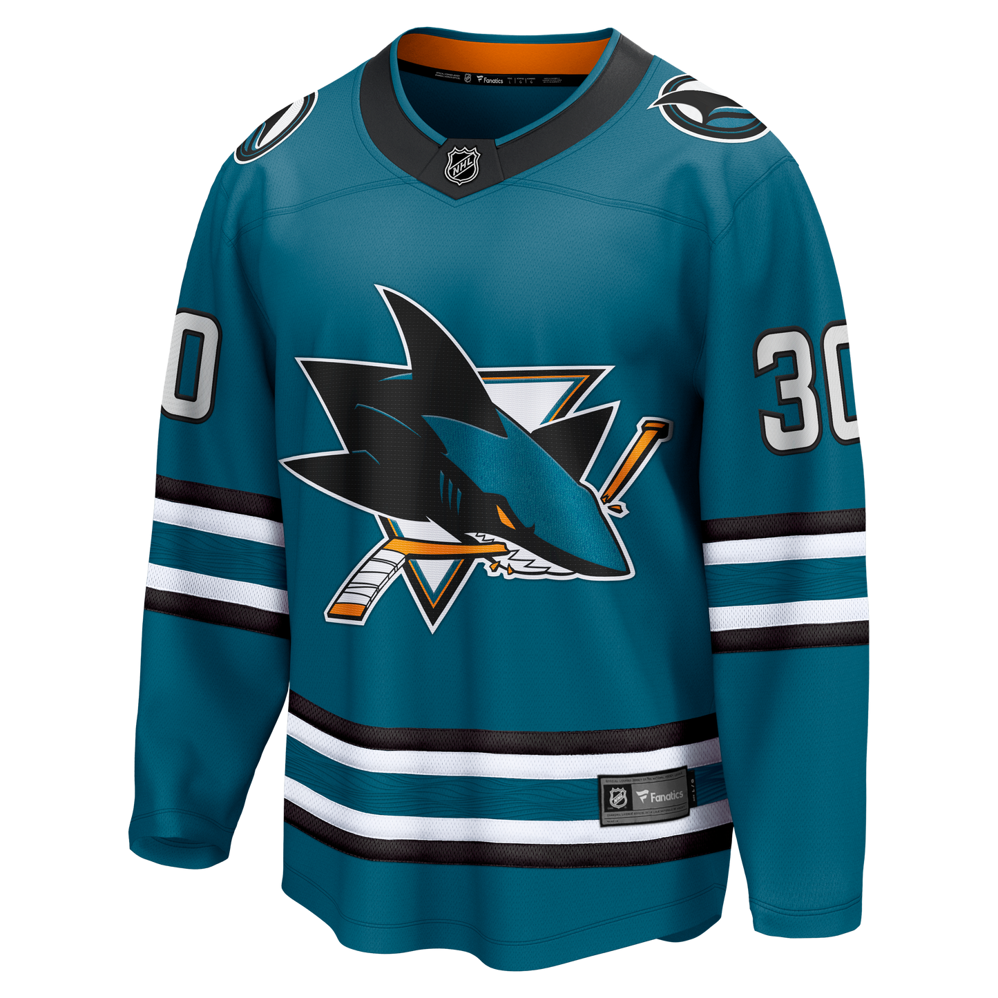 Yaroslav Askarov San Jose Sharks Fanatics Home Breakaway Jersey - Teal