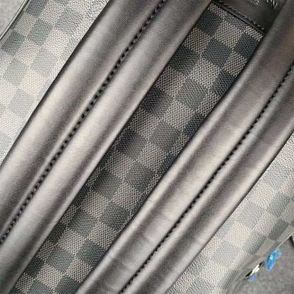 LV JOSH BACKPACK DAMIER GRAPHITE BLACK